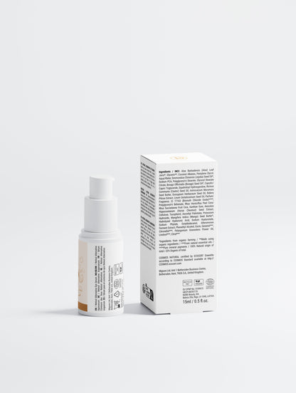 Sérum yeux caféine peptides anti-poches - texture gel