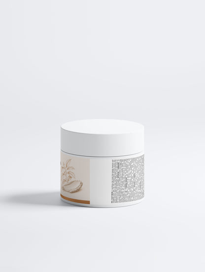 Masque argile blanche verte algues marines - texture crémeuse purifiante